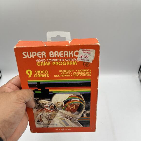 Super Breakout Atari 2600 CIB - Tested & Complete - Picture 12 of 15